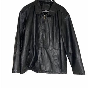 Knightsbridge Black Leather Jacket
